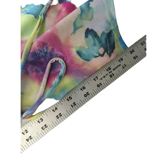 Sew In Love Watercolor Floral Print Dress Stretchy Long Sleeve Wmns 3X worn Once - Picture 6 of 9